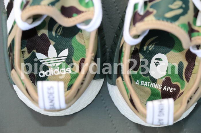 Authentic BAPE x AD NMD Olive