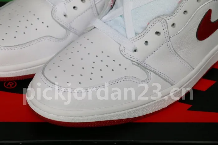 Authentic Air Jordan 1 OG High “Metallic Red”