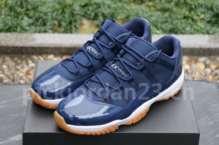 Authentic Air Jordan 11 Low “Navy”