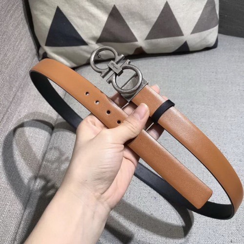 Super Perfect Quality Ferragamo Belts(100% Genuine Leather,steel Buckle)-1039
