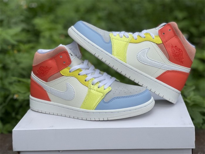 Authentic Air Jordan 1 Mid “To My First Coach”
