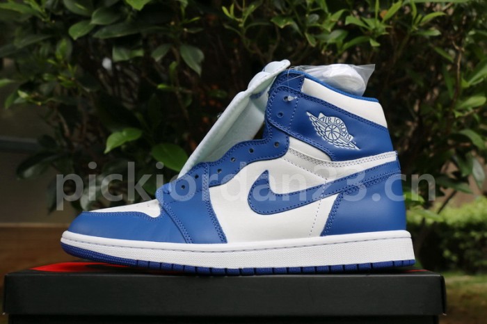 Authentic Air Jordan 1 OG Retro High “Storm Blue”