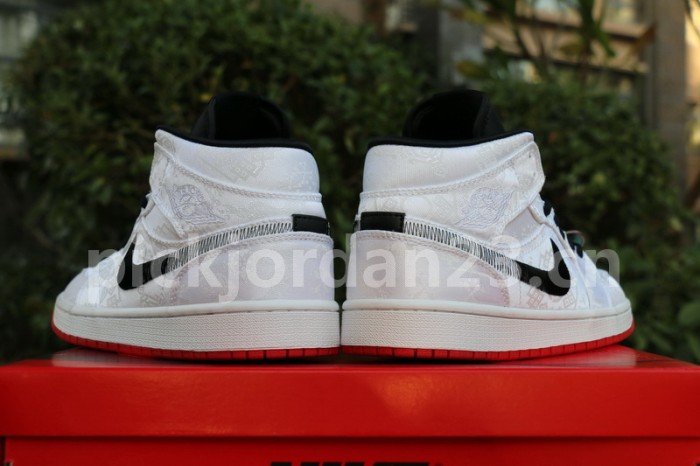 Authentic CLOT x Air Jordan 1 Mid“ Fearless”