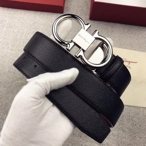 Super Perfect Quality Ferragamo Belts(100% Genuine Leather,steel Buckle)-864