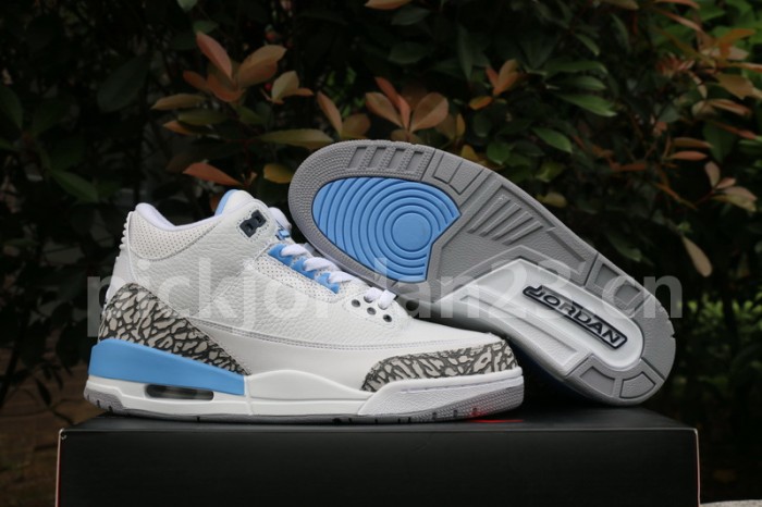 Authentic Air Jordan 3 UNC PE