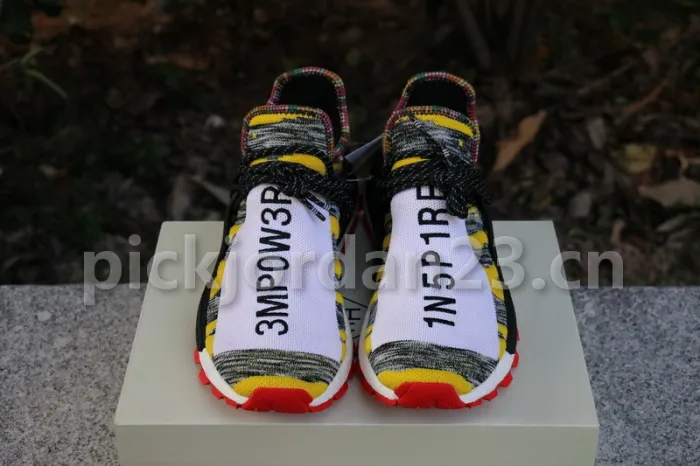 Authentic Pharrell x AD NMD Hu “Solar Pack”-003