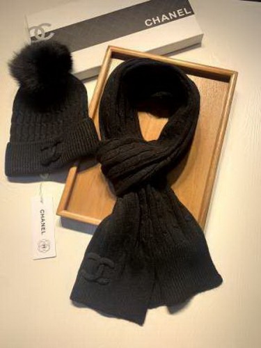 CHAL Wool Cap Scarf AAA-112