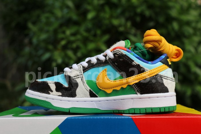 Authentic Ben & Jerry's x Nike SB Dunk Low Pro QS Kids shoes