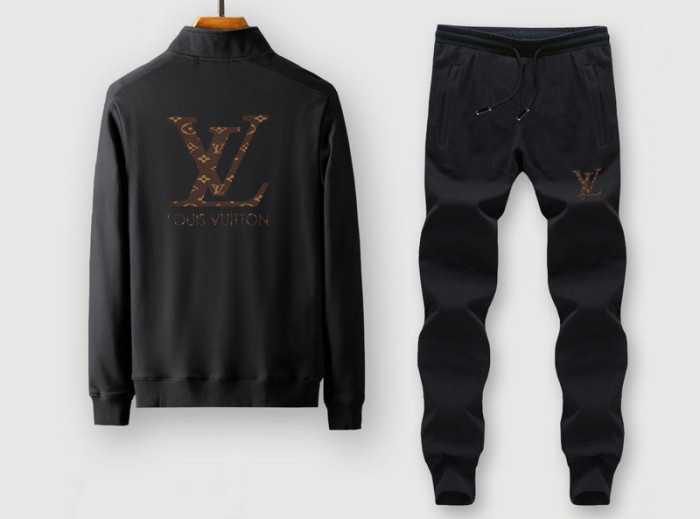 LV long sleeve men suit-156(M-XXXL)
