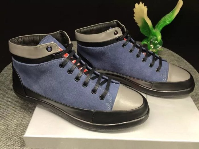Prada men shoes 1:1 quality-187