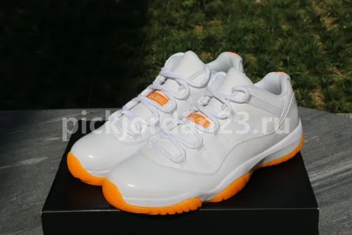 Authentic Air Jordan 11 Low GS  Citrus  2015