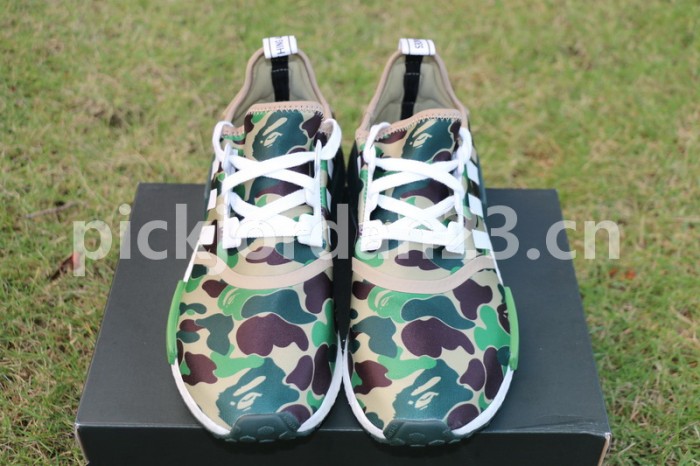 Authentic BAPE x AD NMD Olive