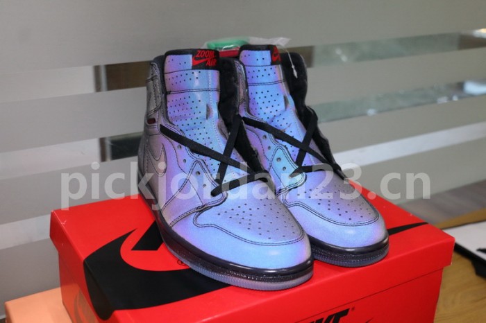 Authentic Air Jordan 1 Hi Zoom Fearless