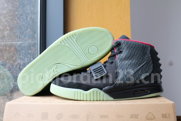 Authentic Nike Air Yeezy 2 “Solar Red”