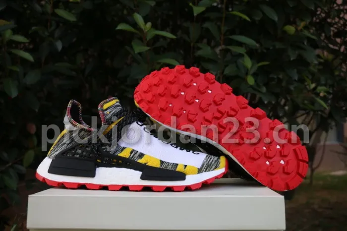 Authentic Pharrell x AD NMD Hu “Solar Pack”-003