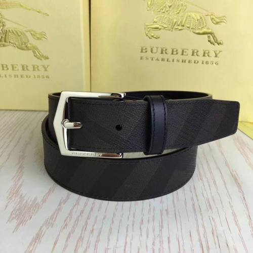 Super Perfect Quality Burberry Belts(100% Genuine Leather,steel buckle)-057
