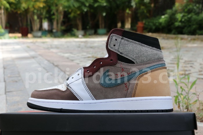 Authentic Travis Scott x Air Jordan 1 New Color