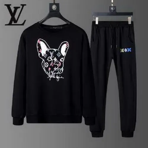 LV long sleeve men suit-092(M-XXXL)