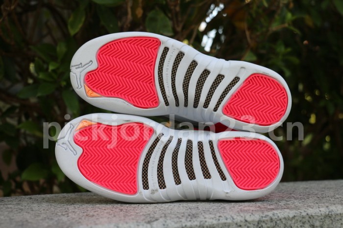 Authentic Air Jordan 12 GS “Hot Punch”