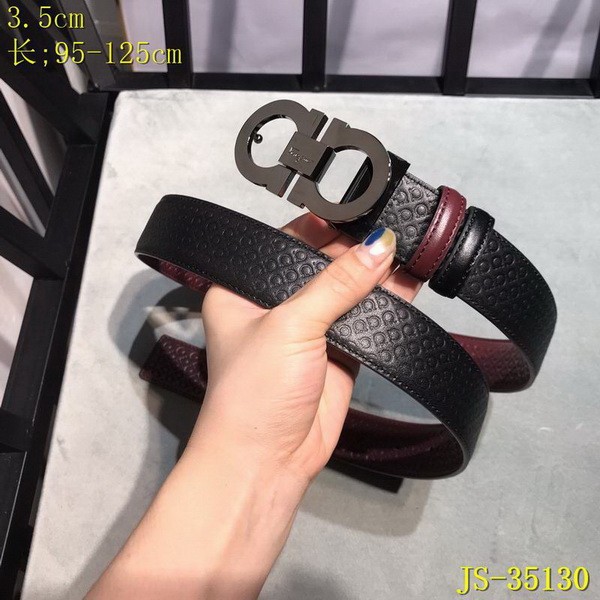 Super Perfect Quality Ferragamo Belts(100% Genuine Leather,steel Buckle)-1000