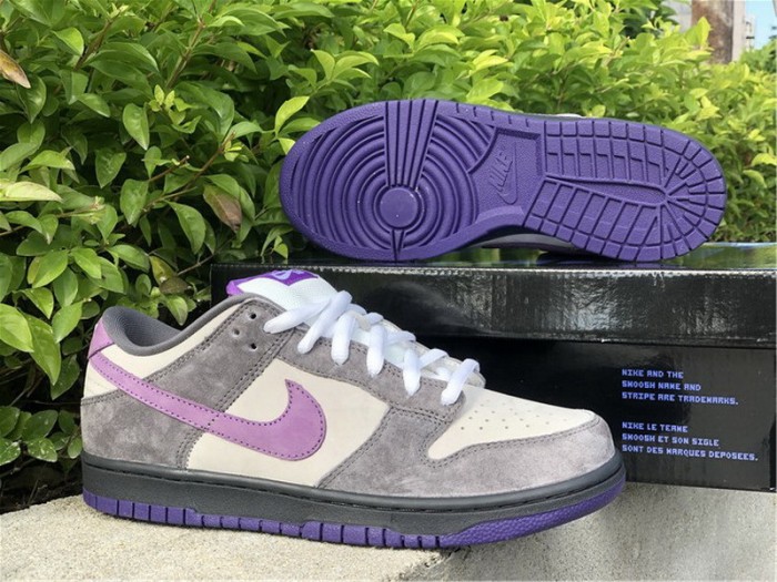 Authentic Nike Dunk SB Low Purple Pigeon Low Blue