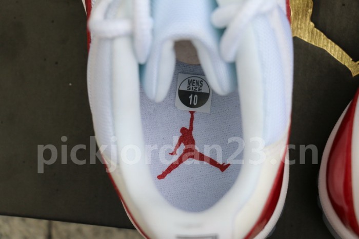 Authentic Air Jordan 11 Low “Varsity Red”