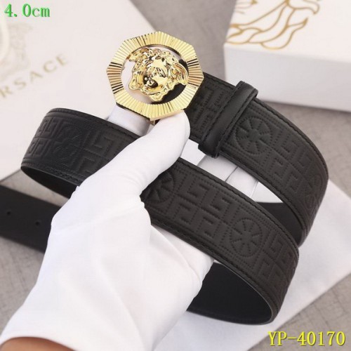 Super Perfect Quality Versace Belts(100% Genuine Leather,Steel Buckle)-093