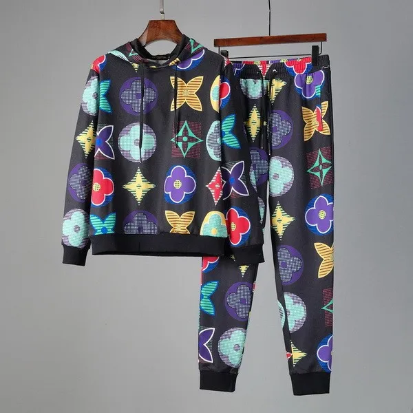 LV long sleeve men suit-033(M-XXXL)