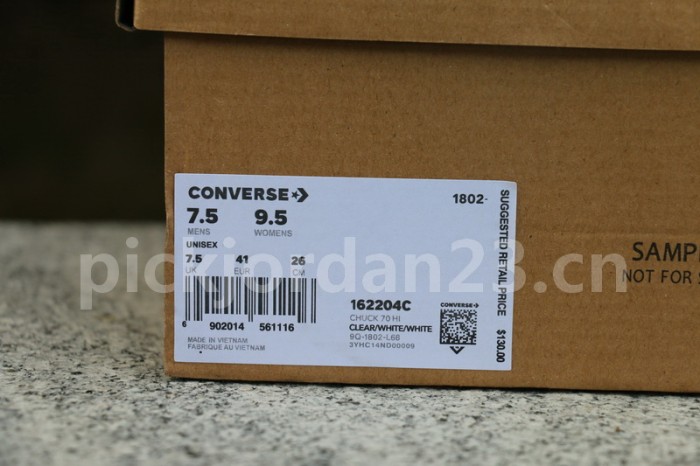 Authentic OFF White x Converse Final version