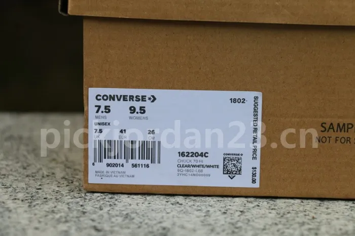Authentic OFF White x Converse Final version