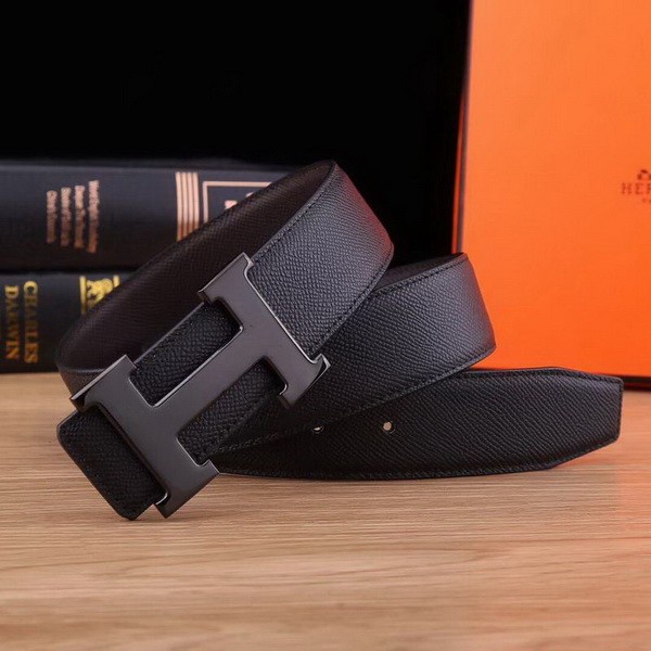 Super Perfect Quality Hermes Belts(100% Genuine Leather,Reversible Steel Buckle)-525