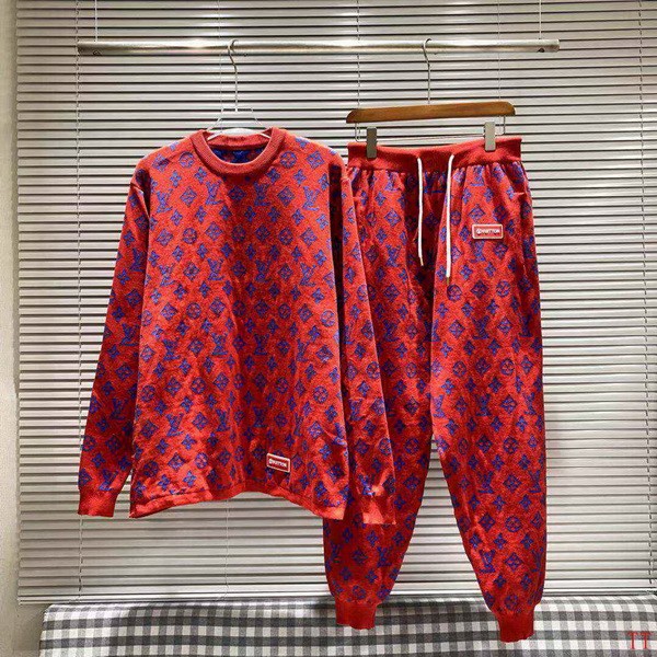 LV long sleeve men suit-239(S-XXXL)