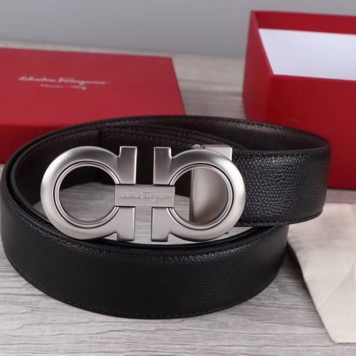 Super Perfect Quality Ferragamo Belts(100% Genuine Leather,steel Buckle)-910