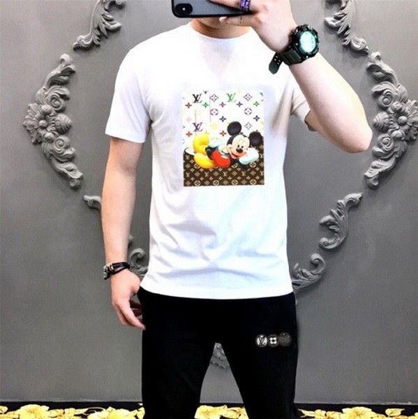 LV short sleeve men suit-021(M-XXXXL)