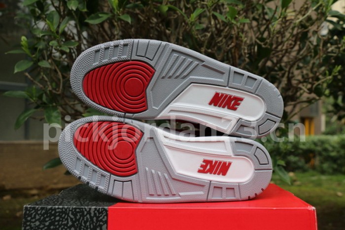 Authentic Air Jordan 3 “Red Cement”