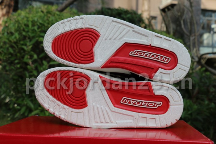 Authentic  Vogue x Air Jordan 3 “AWOK” University Red