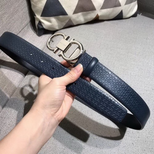 Super Perfect Quality Ferragamo Belts(100% Genuine Leather,steel Buckle)-975