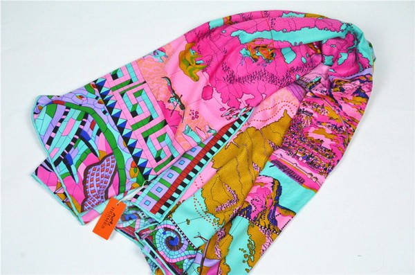 Hermes Silk Scarf AAA-139