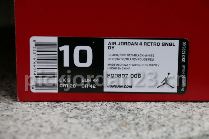 Authentic Air Jordan 4 “Tattoo”