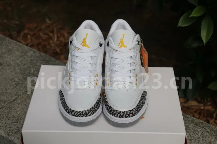 Authentic Air Jordan 3 WMNS “Laser Orange”