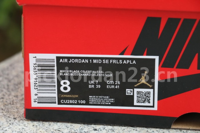 Authentic Facetasm x Air Jordan 1 Mid “Fearless”