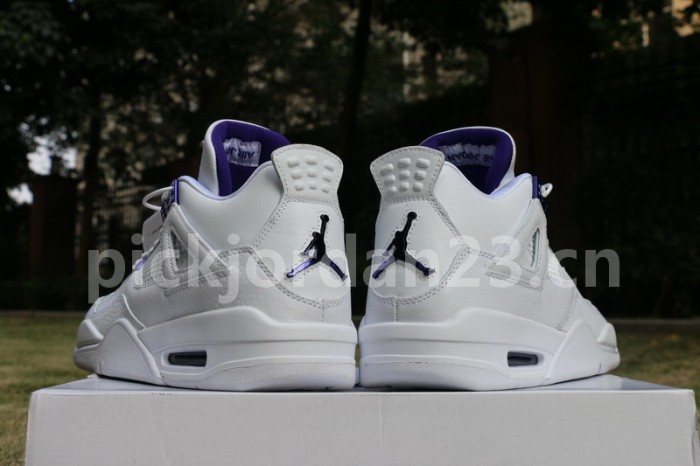 Authentic Air Jordan 4 “Purple Metallic”