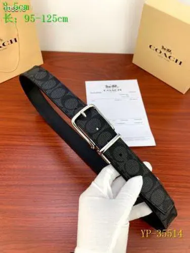 Super Perfect Quality COH Belts(100% Genuine Leather,steel Buckle)-087