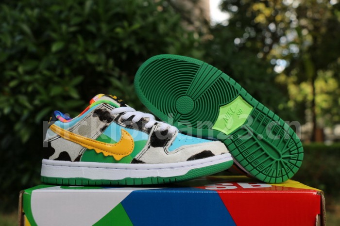 Authentic Ben & Jerry's x Nike SB Dunk Low Pro QS Kids shoes