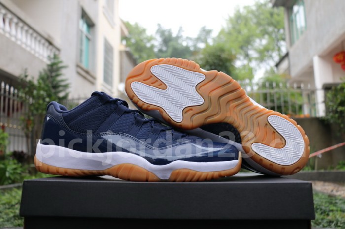 Authentic Air Jordan 11 Low “Navy”
