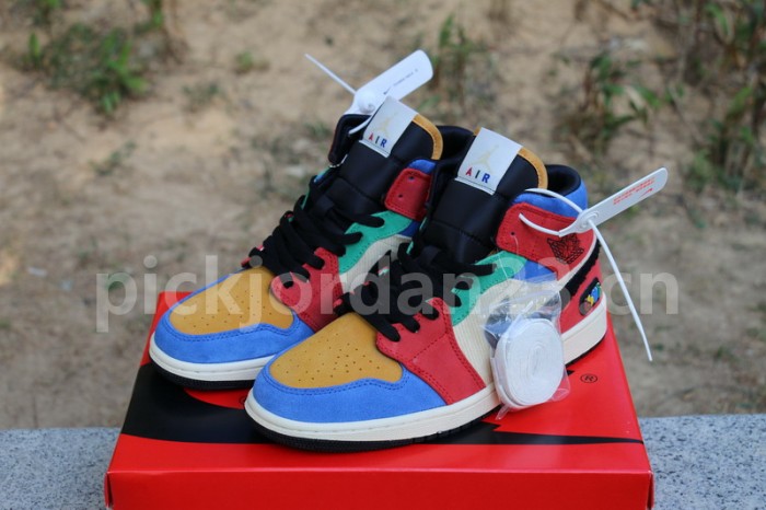 Authentic Blue The Great x Air Jordan 1 Mid “Fearless”