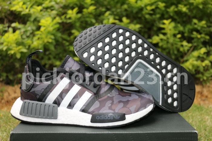 Authentic BAPE x AD NMD Black