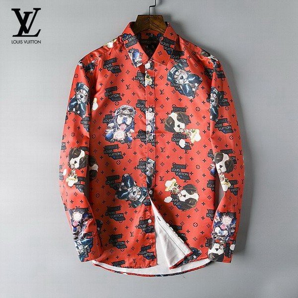 LV long sleeve shirt men-105(M-XXXL)