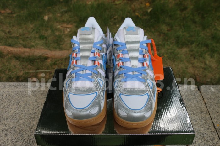 Authentic OFF-WHITE x Nike Air Rubber Dunk “University Blue”