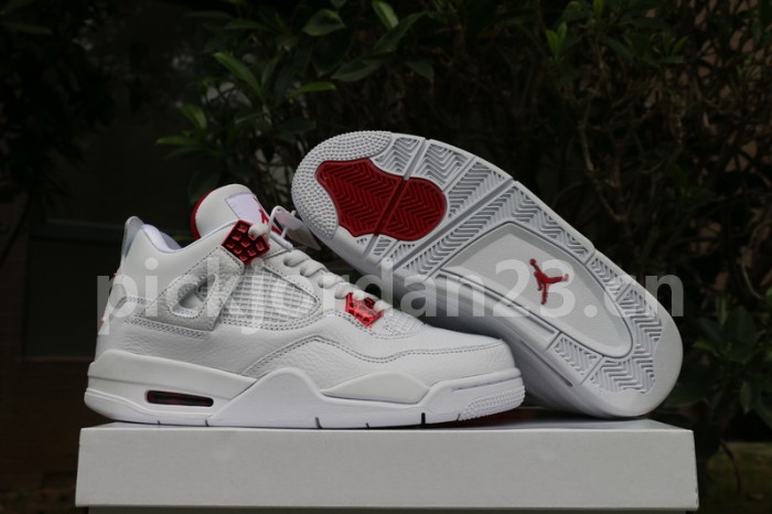 Authentic Air Jordan 4 “Red Metallic”